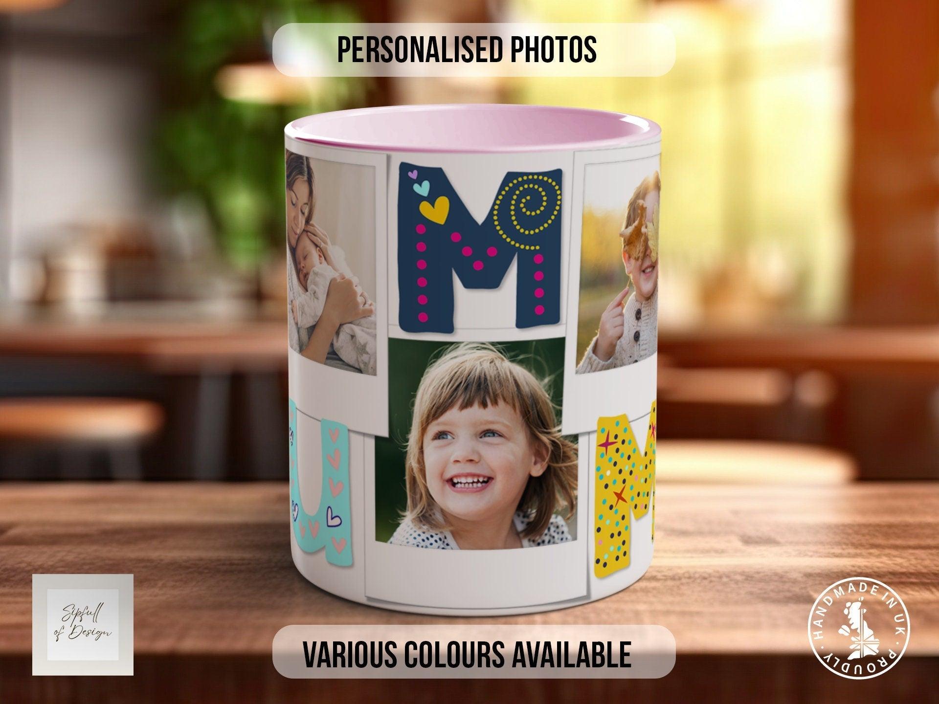 Mummy Mothers Day Personalised Photo Mug - Sipfull of Design