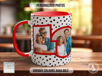 Love Cute Personalised Photo Valentines Coloured Mug - Sipfull of Design