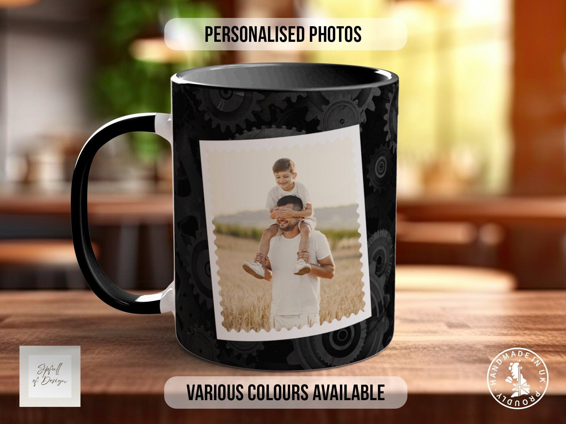 Best Dad Ever Photo Frame Mug - Sipfull of Design