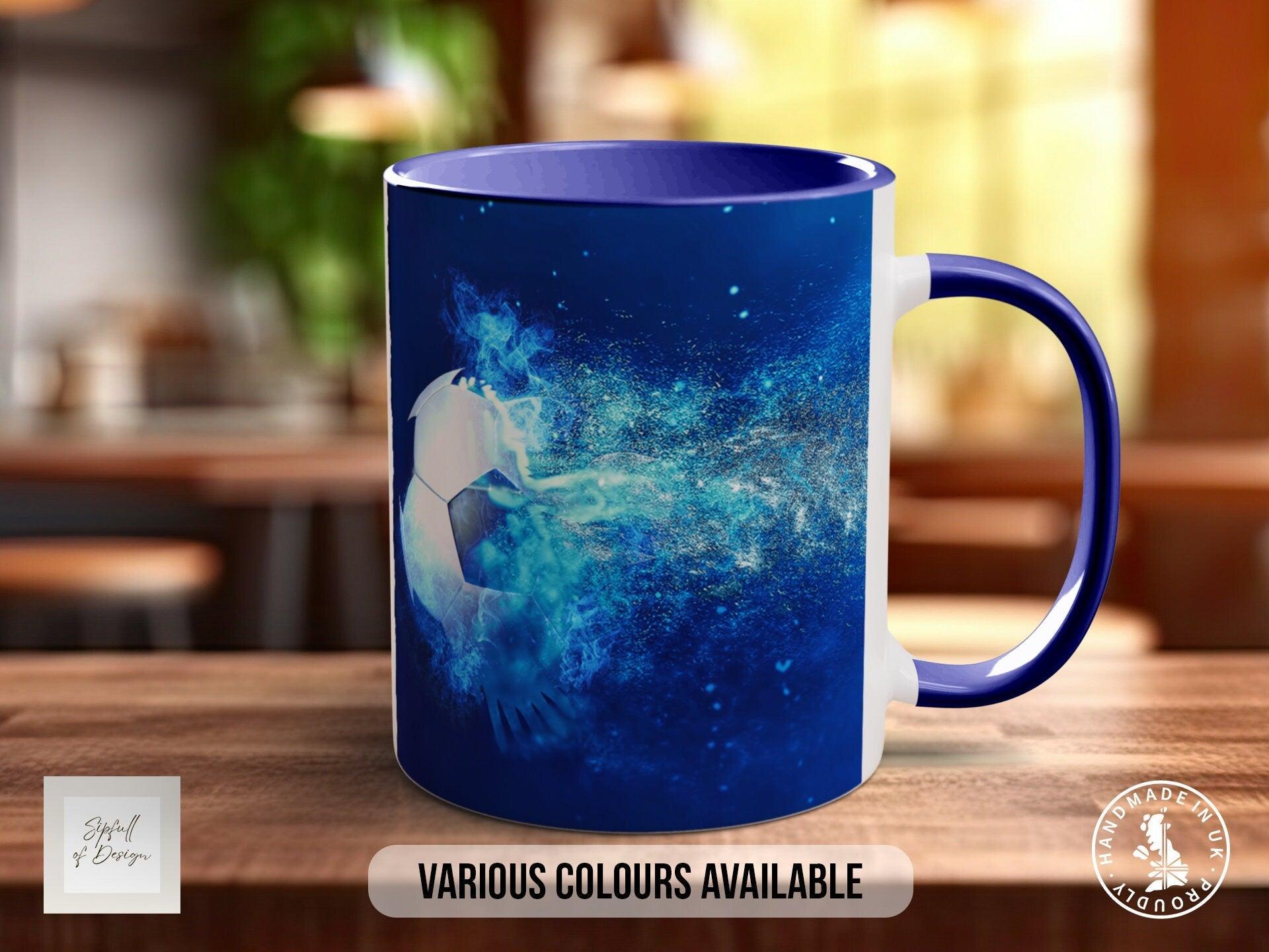 PersonalisedBest Dad Ever Football Photo Coloured Mug - Custom Photos - Sipfull of Design