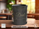 Dad Photo Frame Personalised Photo Gold Mug - Sipfull of Design