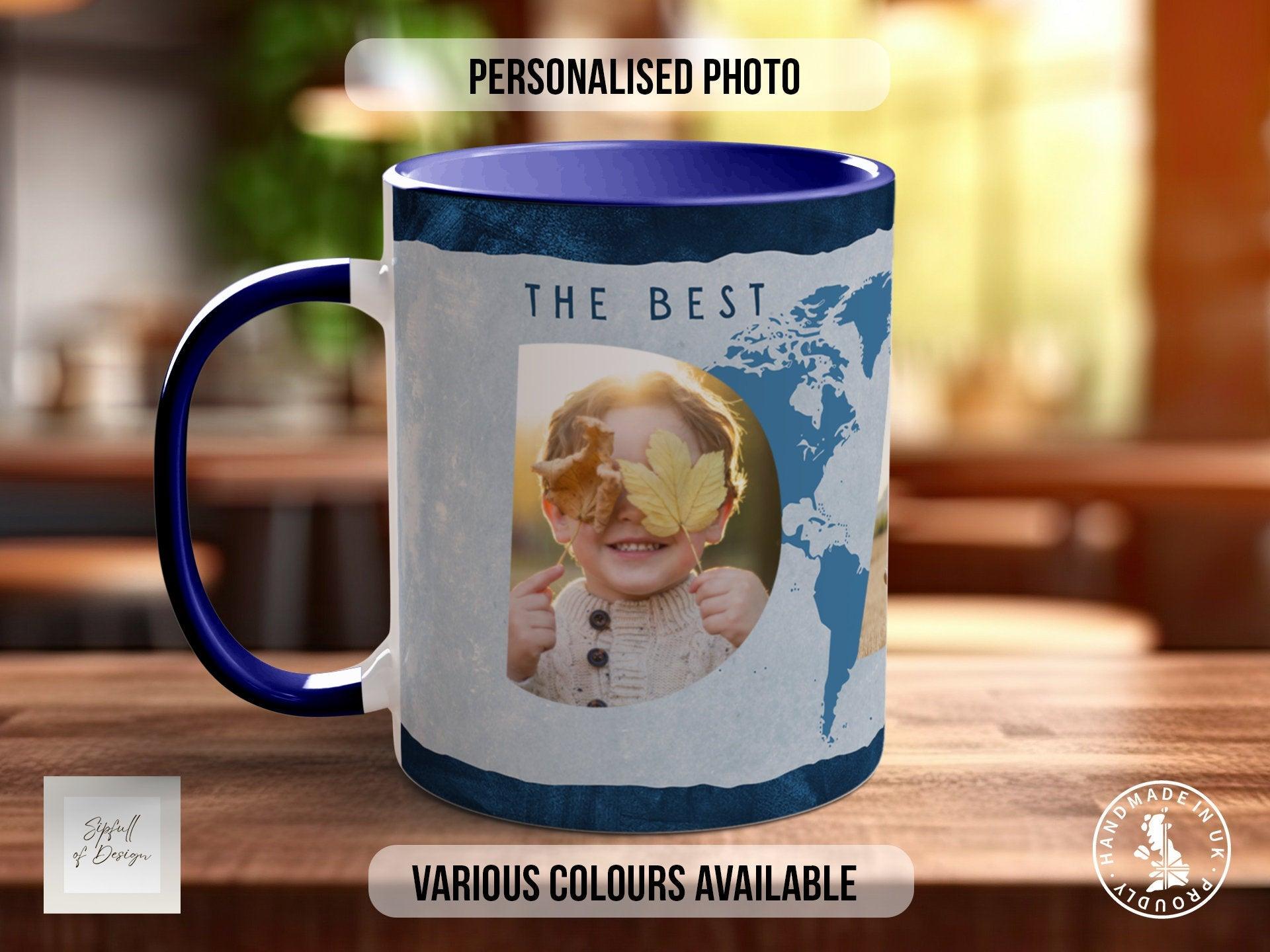 The Best Daddy In The World Personalised Photo Mug - Sipfull of Design