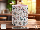 Coloured Watercolour Butterfly Full Wrap Art Mug - Design 4 - Sipfull of Design