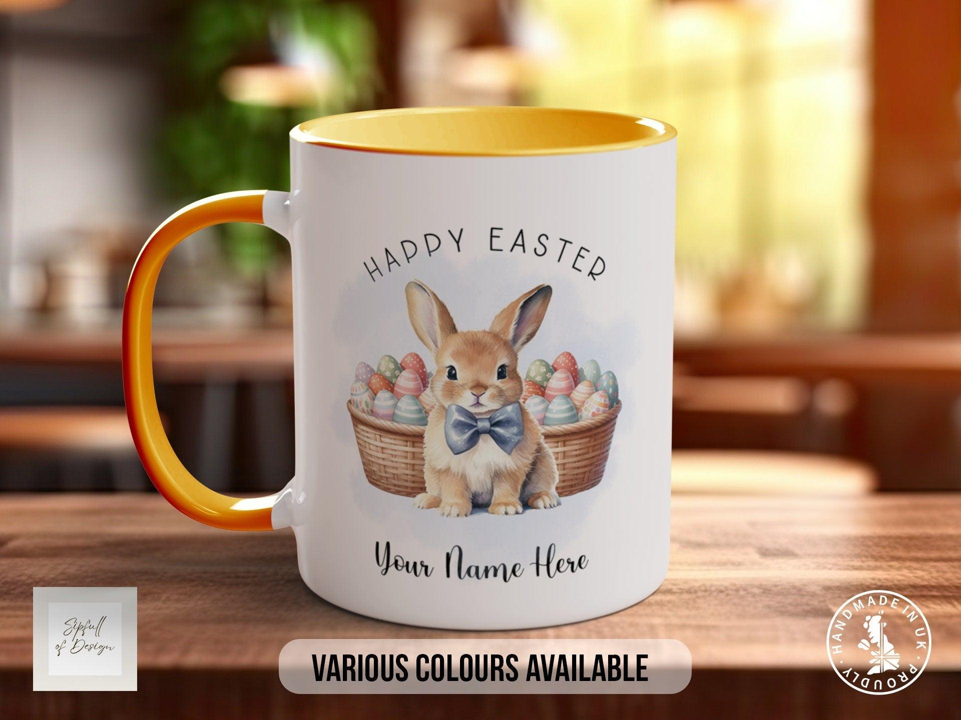Easter Bunny Personalised Mug - Sipfull of Design