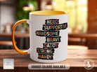 Hero Supportive Handsome Brave Daddy Strong Handy Mug - Sipfull of Design