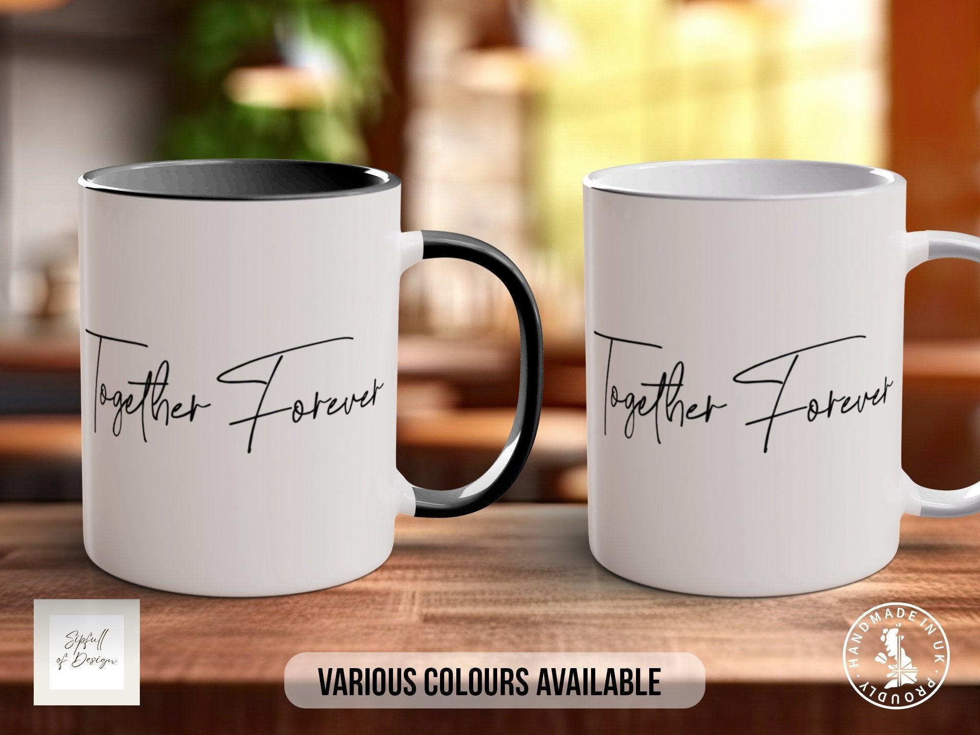 Forever Together Wedding Coloured Mug - Sipfull of Design