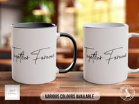 Forever Together Wedding Coloured Mug - Sipfull of Design