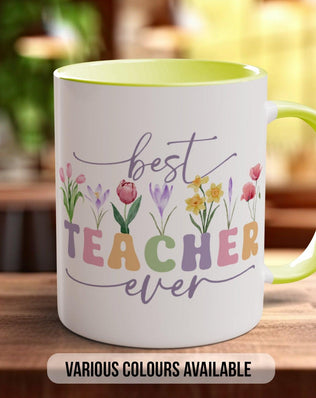 Best Teacher Ever Mug - Sipfull of Design