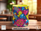 Abstract Comic Pop Pattern Full Wrap Coloured Art Mug - Design 3 - Sipfull of Design