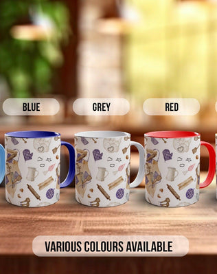 Baking Pattern Mug – Design H (Full Wrap) - Sipfull of Design