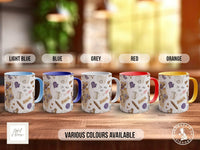 Baking Pattern Mug – Design H (Full Wrap) - Sipfull of Design