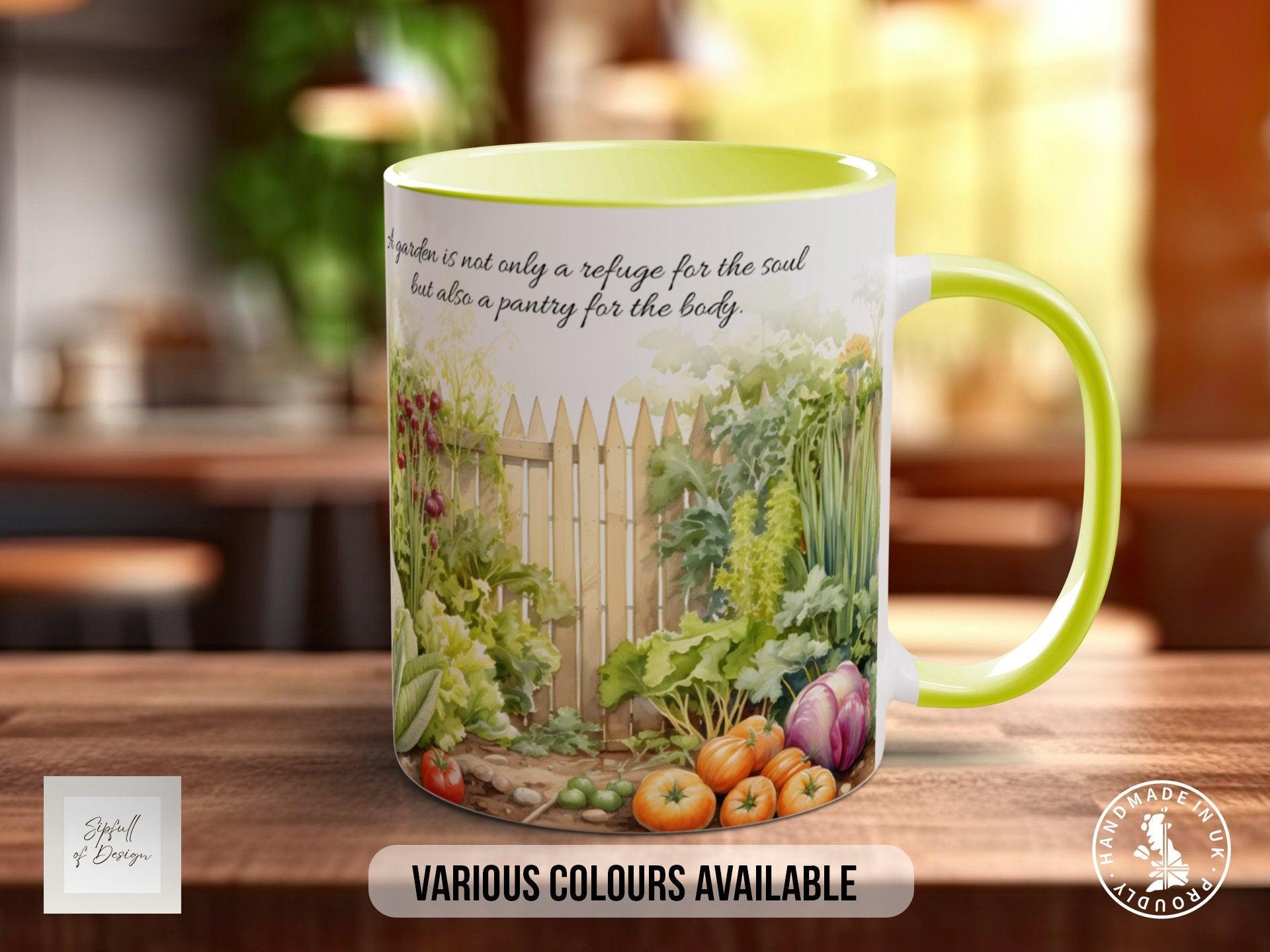 A garden is not only a refuge for the soul Mug - Sipfull of Design