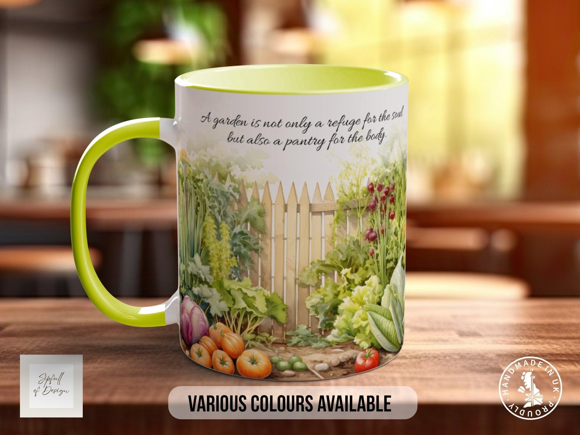 A garden is not only a refuge for the soul Mug - Sipfull of Design