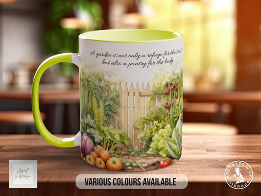 A garden is not only a refuge for the soul Mug - Sipfull of Design
