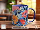 Birth Month Flowers Mug - January Carnation and Snowdrop - - Sipfull of Design