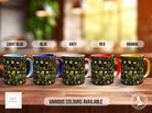 House Plants Full Wrap Art Mug - Design 9 - Coloured 11oz, Bone China 10oz and 15oz and Latte 12oz options. - Sipfull of Design
