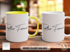 Forever Together Wedding Coloured Mug - Sipfull of Design