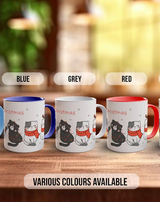 Cute Christmas Cats Mug - Sipfull of Design
