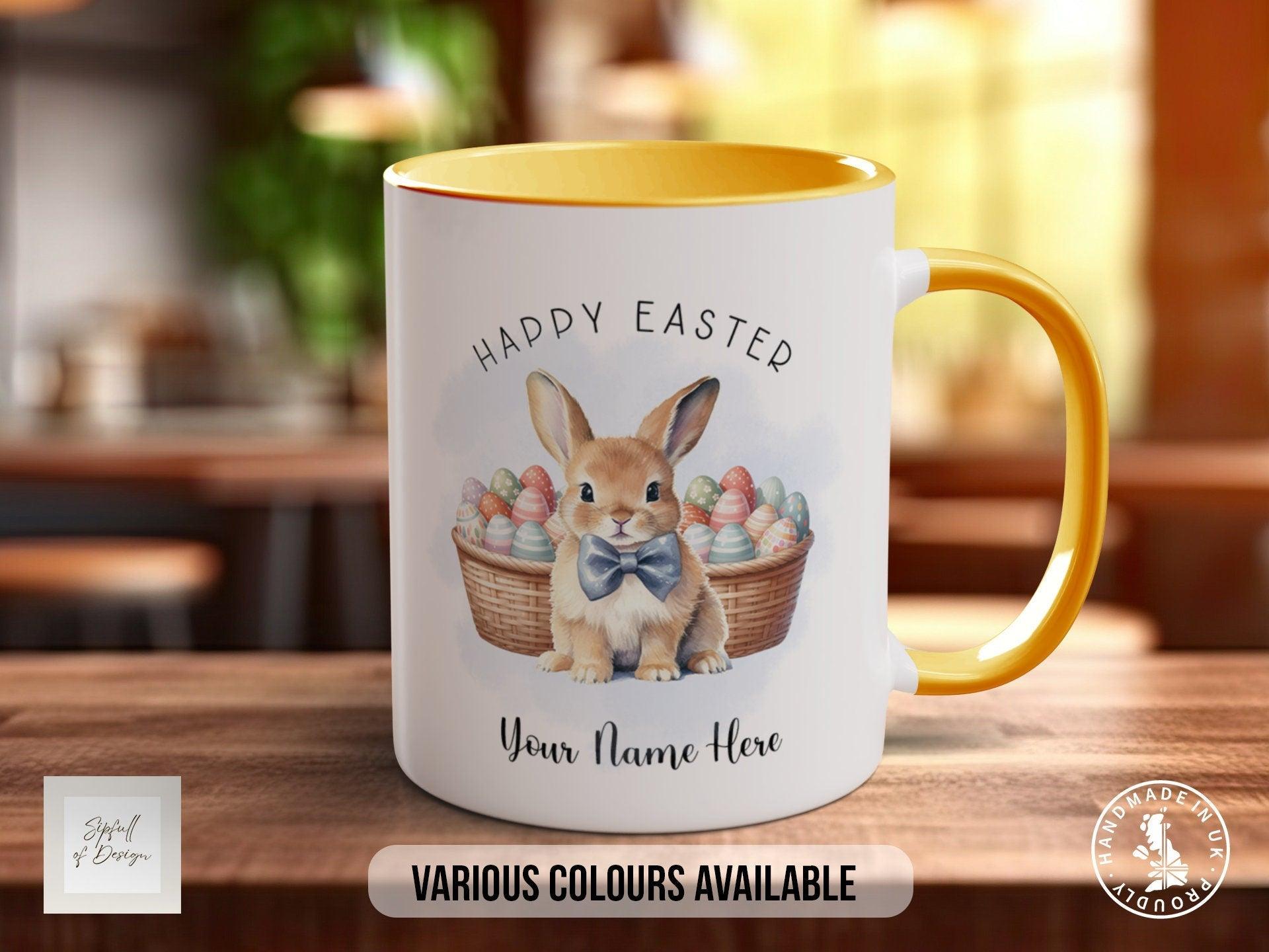 Easter Bunny Personalised Mug - Sipfull of Design