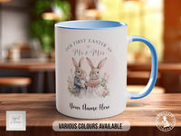 First Easter As Mr & Mrs Bunny Personalised Mug - Sipfull of Design