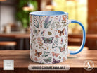 Coloured Watercolour Butterfly Full Wrap Art Mug - Design 2 - Sipfull of Design