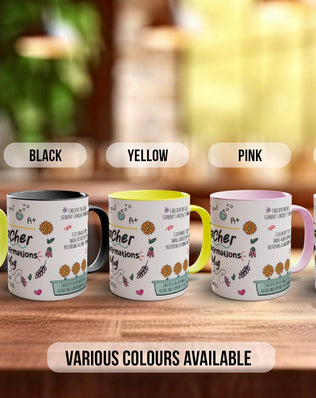 The Teacher Daily Affirmations Mug - Sipfull of Design