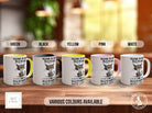 Please Do Not Disturb I AM Disturbed Enough Already Funny Mug - Cat Humour - Coloured 11oz, Bone China 10oz and 15oz and Latte 12oz options