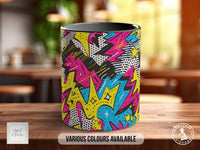 Abstract Comic Pop Pattern Full Wrap Coloured Art Mug - Design 5 - Sipfull of Design