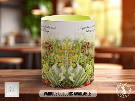 A garden is not only a refuge for the soul Mug - Sipfull of Design
