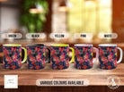 Birth Month Flowers Mug - June Rose and Honeysuckle - - Sipfull of Design