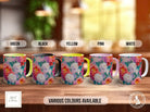 Birth Month Flowers Mug - November Chrysanthemum - - Sipfull of Design
