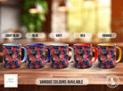 Birth Month Flowers Mug - June Rose and Honeysuckle - - Sipfull of Design