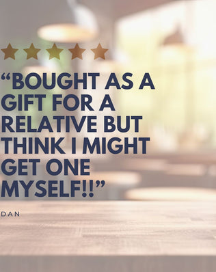 a table with a quote on it that says, bought as a gift for a