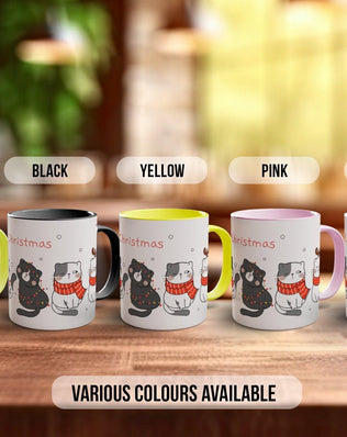 Cute Christmas Cats Mug - Sipfull of Design