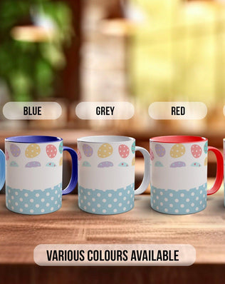 Easter Eggs and Dots Personalised Mug - Sipfull of Design