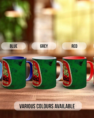 Castrol Oil Mugs Grungy - Multiple Colour Options Version 4 - Sipfull of Design