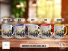 Camping Friends Fishing - Coloured 11oz, Bone China 10oz and 15oz and Latte 12oz options. - Sipfull of Design