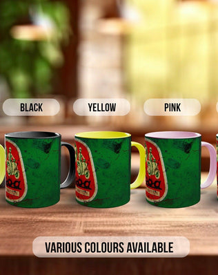 Castrol Oil Mugs Grungy - Multiple Colour Options Version 4 - Sipfull of Design