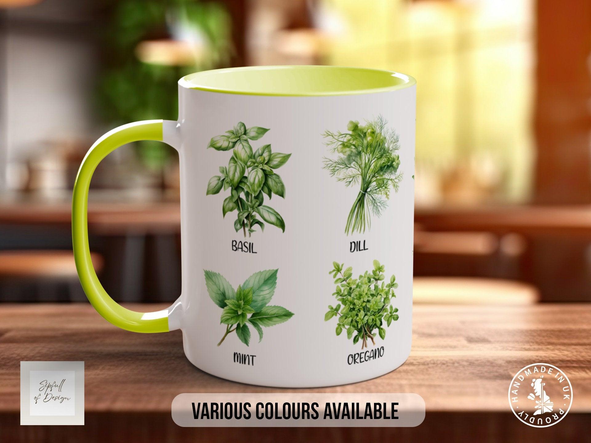 Kitchen Herbs Mug - Sipfull of Design