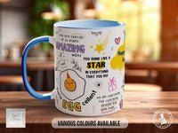 Coloured Happy Birthday Mug - Sipfull of Design
