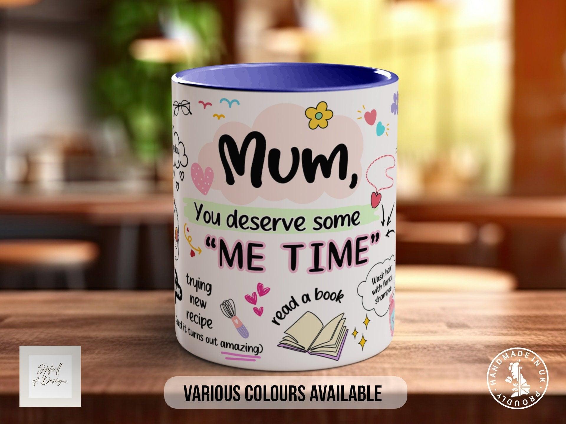 Mum Me Time Affirmations Mug - Sipfull of Design