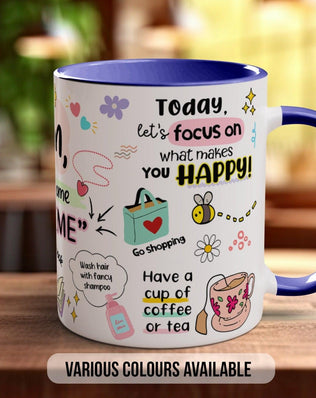 Mum Me Time Affirmations Mug - Sipfull of Design