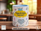Coloured Happy Birthday Mug - Sipfull of Design