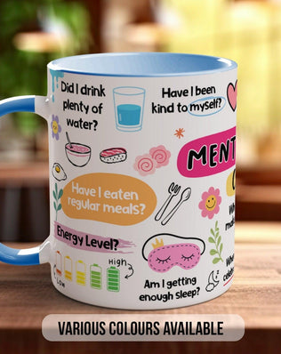 Mental Health Check-In Mug - Sipfull of Design