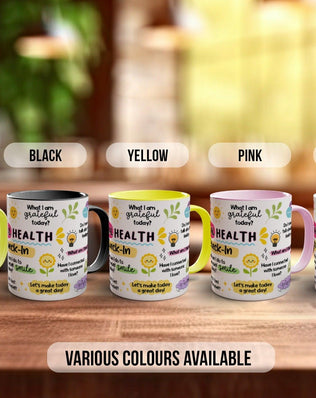 Mental Health Check-In Mug - Sipfull of Design
