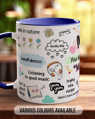 Mum Me Time Affirmations Mug - Sipfull of Design