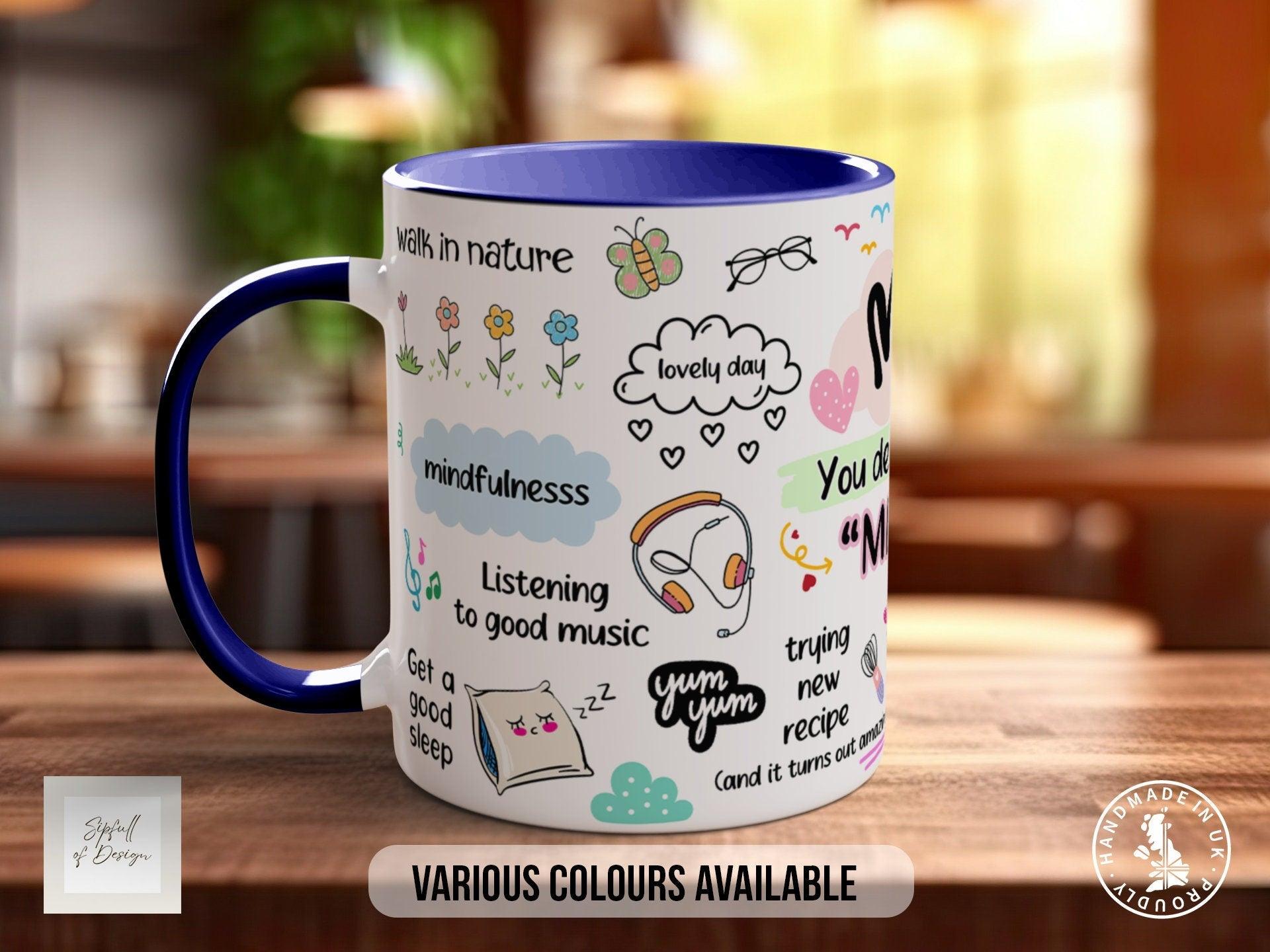 Mum Me Time Affirmations Mug - Sipfull of Design