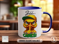 Shhhh No One Cares Duck Mug - Sipfull of Design