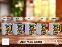 Money Can't Buy You Happiness Unless You Are Buying Coffee Duck Mug - Sipfull of Design