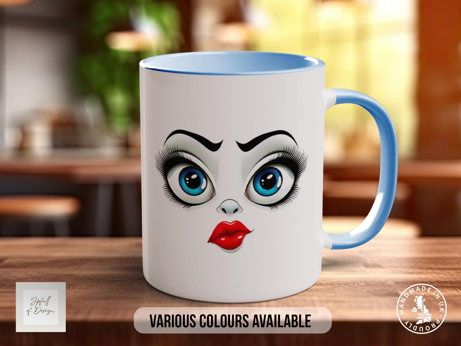 Funny Faces Mug - Sarcastic Mug Design 14 - Sipfull of Design